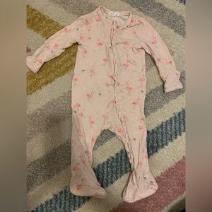 Flamingo SpearmintLOVE onesie